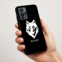 כיסוי בעיצוב אישי עם השם שלך לדגם - Motorola G96 בעיצוב זאב