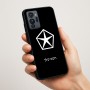 כיסוי בעיצוב אישי עם השם שלך לדגם - Motorola G96 בעיצוב קרייזלר