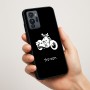 כיסוי בעיצוב אישי עם השם שלך לדגם - Motorola G96 בעיצוב הארלי-דיווידסון