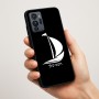 כיסוי בעיצוב אישי עם השם שלך לדגם - Motorola G96 בעיצוב סירה