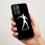 כיסוי בעיצוב אישי עם השם שלך לדגם - Motorola G96 בעיצוב זורק כידון