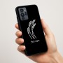 כיסוי בעיצוב אישי עם השם שלך לדגם - Motorola G96 בעיצוב חיטה גלית זהב