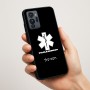 כיסוי בעיצוב אישי עם השם שלך לדגם - Motorola G96 בעיצוב חובש