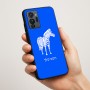 כיסוי בעיצוב אישי עם השם שלך לדגם - Motorola G96 בעיצוב זברה