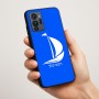 כיסוי בעיצוב אישי עם השם שלך לדגם - Motorola G96 בעיצוב סירה