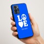 כיסוי בעיצוב אישי עם השם שלך לדגם - Motorola G96 בעיצוב אהבה