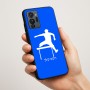 כיסוי בעיצוב אישי עם השם שלך לדגם - Motorola G96 בעיצוב קפיצת משוכות