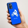 כיסוי בעיצוב אישי עם השם שלך לדגם - Motorola G96 בעיצוב מוטוקרוס