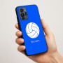 כיסוי בעיצוב אישי עם השם שלך לדגם - Motorola G96 בעיצוב כדור כדורעף