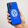 כיסוי בעיצוב אישי עם השם שלך לדגם - Motorola G96 בעיצוב כבאי - תגית