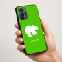 כיסוי בעיצוב אישי עם השם שלך לדגם - Motorola G96 בעיצוב דוב