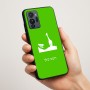 כיסוי בעיצוב אישי עם השם שלך לדגם - Motorola G96 בעיצוב ג'ירפה באפריקה