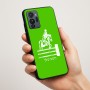 כיסוי בעיצוב אישי עם השם שלך לדגם - Motorola G96 בעיצוב רוכב סוסים