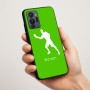 כיסוי בעיצוב אישי עם השם שלך לדגם - Motorola G96 בעיצוב שחקן פינג פונג