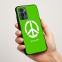 כיסוי בעיצוב אישי עם השם שלך לדגם - Motorola G96 בעיצוב סמל השלום