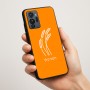כיסוי בעיצוב אישי עם השם שלך לדגם - Motorola G96 בעיצוב חיטה גלית זהב