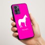 כיסוי בעיצוב אישי עם השם שלך לדגם - Motorola G96 בעיצוב סוס