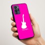 כיסוי בעיצוב אישי עם השם שלך לדגם - Motorola G96 בעיצוב גיטרה