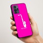 כיסוי בעיצוב אישי עם השם שלך לדגם - Motorola G96 בעיצוב סקסופון