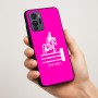 כיסוי בעיצוב אישי עם השם שלך לדגם - Motorola G96 בעיצוב רוכב סוסים