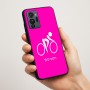כיסוי בעיצוב אישי עם השם שלך לדגם - Motorola G96 בעיצוב אופניים אולימפיים
