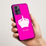 כיסוי בעיצוב אישי עם השם שלך לדגם - Motorola G96 בעיצוב כתר מלכותי