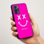 כיסוי בעיצוב אישי עם השם שלך לדגם - Motorola G96 בעיצוב סמיילי