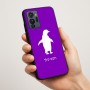 כיסוי בעיצוב אישי עם השם שלך לדגם - Motorola G96 בעיצוב פינגווין