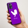 כיסוי בעיצוב אישי עם השם שלך לדגם - Motorola G96 בעיצוב תרנגול
