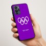 כיסוי בעיצוב אישי עם השם שלך לדגם - Motorola G96 בעיצוב אולימפי