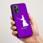 כיסוי בעיצוב אישי עם השם שלך לדגם - Motorola G96 בעיצוב סמוראי