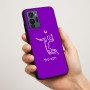 כיסוי בעיצוב אישי עם השם שלך לדגם - Motorola G96 בעיצוב שחקן כדורעף