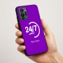 כיסוי בעיצוב אישי עם השם שלך לדגם - Motorola G96 בעיצוב 24 ביולי