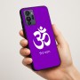 כיסוי בעיצוב אישי עם השם שלך לדגם - Motorola G96 בעיצוב סמל אום