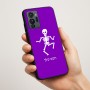 כיסוי בעיצוב אישי עם השם שלך לדגם - Motorola G96 בעיצוב סקלטון