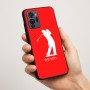 כיסוי בעיצוב אישי עם השם שלך לדגם - Motorola G96 בעיצוב שחקן גולף