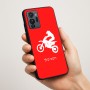 כיסוי בעיצוב אישי עם השם שלך לדגם - Motorola G96 בעיצוב מוטוקרוס
