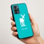 כיסוי בעיצוב אישי עם השם שלך לדגם - Motorola G96 בעיצוב צבי