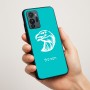 כיסוי בעיצוב אישי עם השם שלך לדגם - Motorola G96 בעיצוב ראש נשר