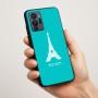 כיסוי בעיצוב אישי עם השם שלך לדגם - Motorola G96 בעיצוב מגדל אייפל
