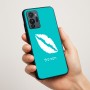 כיסוי בעיצוב אישי עם השם שלך לדגם - Motorola G96 בעיצוב שפתיים - נשיקה