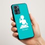 כיסוי בעיצוב אישי עם השם שלך לדגם - Motorola G96 בעיצוב אזור מוזיקה של די ג'יי
