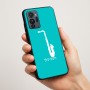 כיסוי בעיצוב אישי עם השם שלך לדגם - Motorola G96 בעיצוב סקסופון