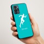כיסוי בעיצוב אישי עם השם שלך לדגם - Motorola G96 בעיצוב רץ