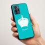 כיסוי בעיצוב אישי עם השם שלך לדגם - Motorola G96 בעיצוב כתר מלכותי