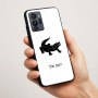 כיסוי בעיצוב אישי עם השם שלך לדגם - Motorola G96 בעיצוב תנין