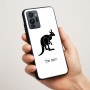 כיסוי בעיצוב אישי עם השם שלך לדגם - Motorola G96 בעיצוב קנגורו