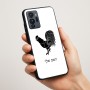 כיסוי בעיצוב אישי עם השם שלך לדגם - Motorola G96 בעיצוב תרנגול
