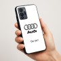 כיסוי בעיצוב אישי עם השם שלך לדגם - Motorola G96 בעיצוב אאודי