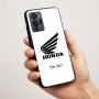 כיסוי בעיצוב אישי עם השם שלך לדגם - Motorola G96 בעיצוב הונדה